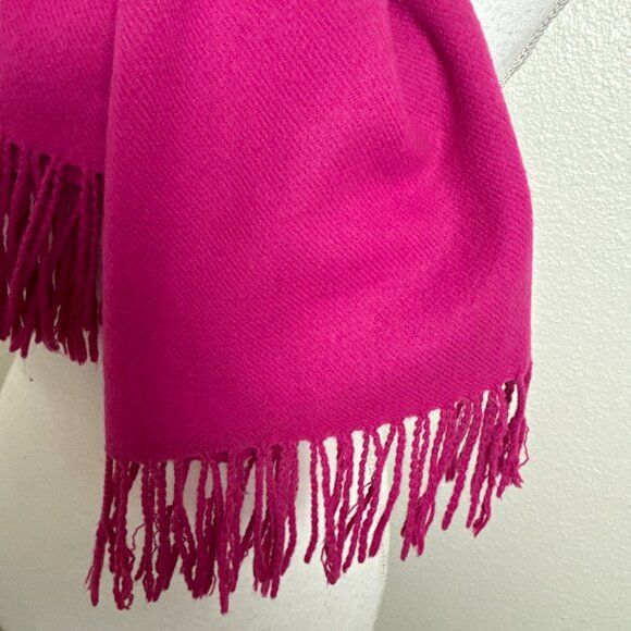 Pink Scarf 100% Cashmere Scotland - Picture 2 of 5